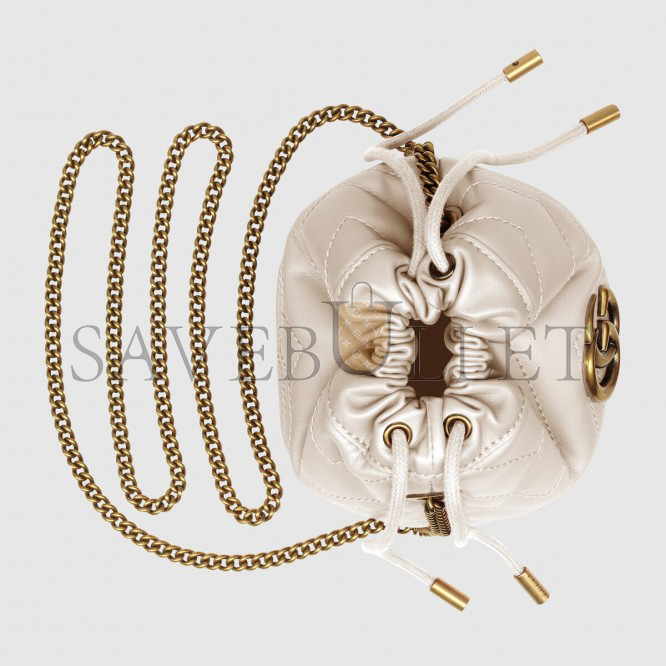 GUCCI GG MARMONT MINI BUCKET BAG 575163 (19*17*10.5cm) GUCCI GG MARMONT MINI BUCKET BAG 575163 (19*17*10.5cm)